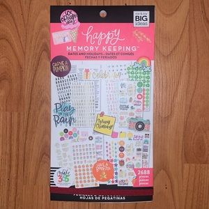 NEW Happy Planner Happy Memory Keeping